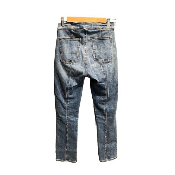 Veronica Beard Putnam Carly Kick Flare High Rise Women's Jeans Size 27 / 4 - Picture 2 of 6